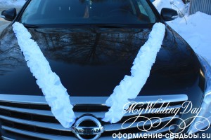Свадебные украшения для автомобилей